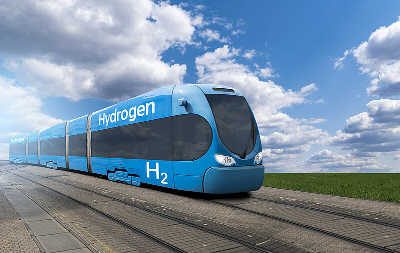 Seit 2022 erzeugen PEM-Elektrolyse-Anlagen mit einer Gesamtleistung von 5 MW hochreinen Wasserstoff für die Versorgung von Triebwagenzügen mit Brennstoffzellenantrieb im deutschen Schienenverkehr. 