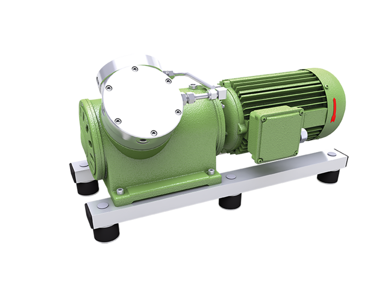 Diaphragm pumps such as the KNF N 630.15 are ideal for noble gas recovery applications, offering both inherent gas tightness and customizability for high compression temperatures.