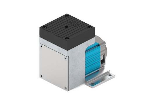 The N 838 vacuum pump with MI motor offers customized motor parameters and analog or digital speed control for absolute precision and control in pick-and-place applications.