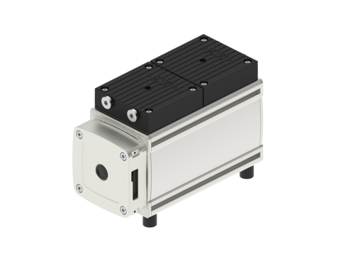 KNF’s MGP 75 diaphragm gas pump offers unprecedented control, combined with strong pressure, quiet operation, and minimal vibration.