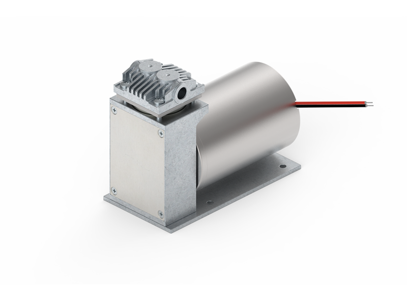 Pendelkolbenpumpen wie die NPK 09 von KNF erzeugen dank ihrer stabilen Bauteile und guten Dichtigkeit hohe Drücke.