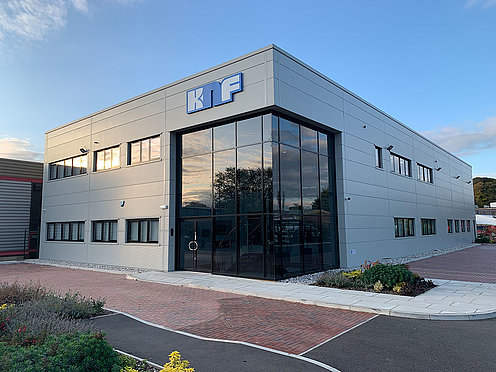 KNF Neuberger UK Ltd. manages sales and services for the United Kingdom and Ireland.