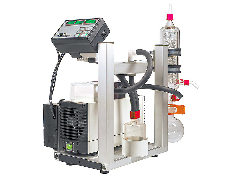 Complex design: The KNF LABOPORT system takes lab technology to the next level.