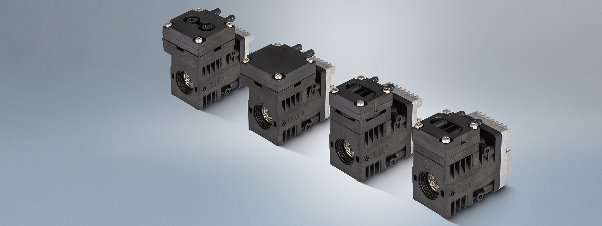 Using latest DC-BI BLDC pump motor technology, KNF launches six new compact diaphragm pump series.