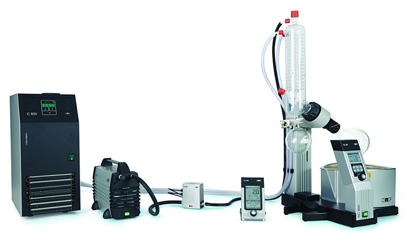 An ideal overall system for rotary evaporation