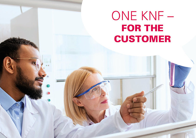 The ONE KNF campaign shows employees around the world how digitalization is changing leadership, organization, customer orientation and collaboration within the company.