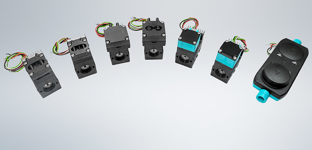 The new motor option KNF DC-BI includes an advanced BLDC motor and offers many advantages.