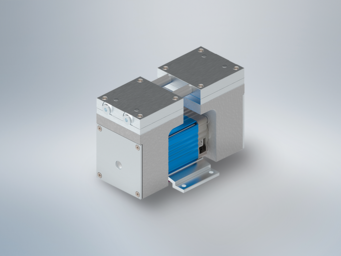 New KNF diaphragm gas pump for precise vacuum performance in fuel cells, medical devices, and other applications.