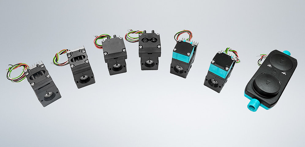 The new motor option KNF DC-BI includes an advanced BLDC motor and offers many advantages.